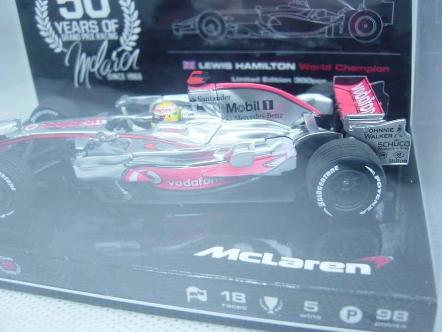 Amazon.co.jp: MINICHAMPS ES別注 1/43 McLaren MP4-23 World